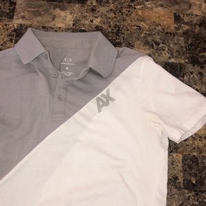 Color-block Armani Exchange Polo